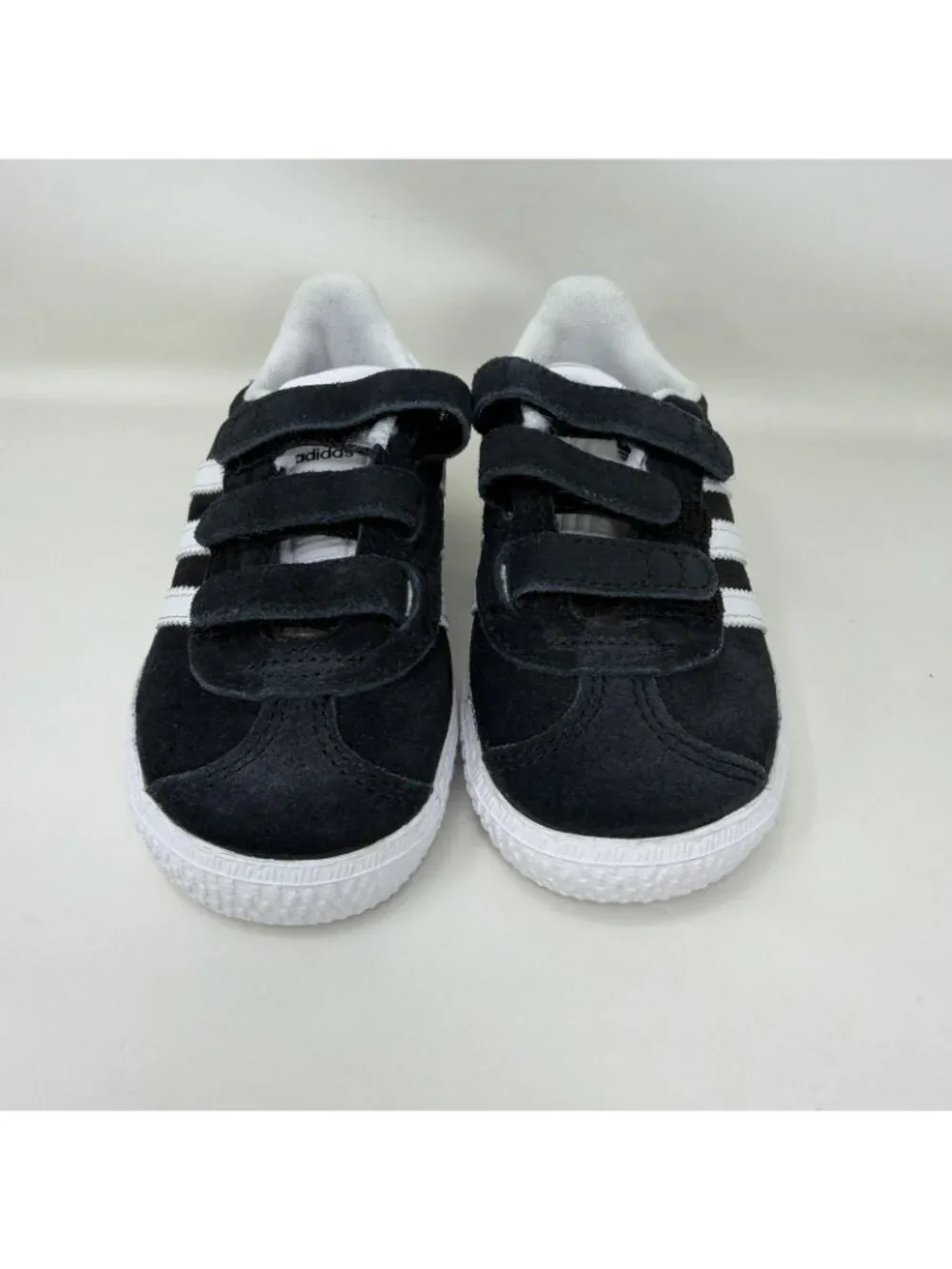 Adidas Gazelle CF I Athletic Shoes Black White Toddler Size 85